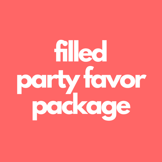 Filled Party Favor Package